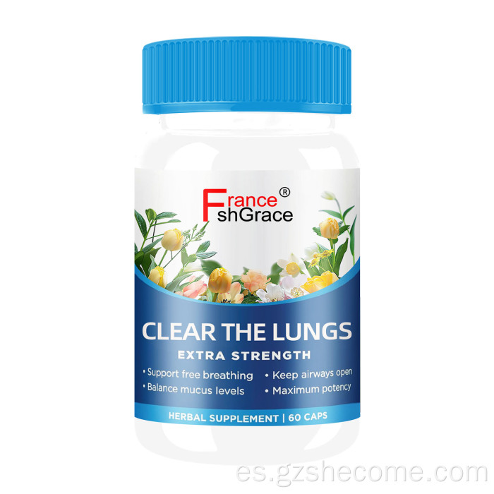 Shecome Clear Lungs Cápsulas Soporte respiratorio